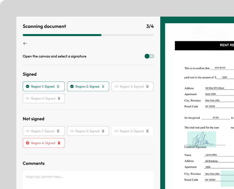 Illustration of Signature Verification For Banking project